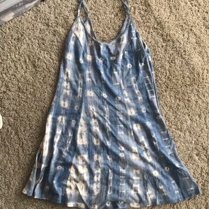 Baby doll tie dye dress